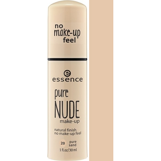 Essence Pure Nude Makeup 20 Reiner Sand 30 ml