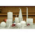 Lima Artic Candle White Prism 65 x 120 mm 1 Stück
