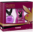 Playboy Königin des Spiels Eau de Toilette für Frauen 40 ml + Duschgel 250 ml, Geschenkset