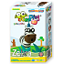 Jumping Clay Savana - Selbsttrocknende Zebra-Modelliermasse 51 g + Papiermodell + 5+