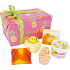 Bomb Cosmetics Exotic - Total tropisch ballistisch 160 g + Block 50 g + Seife 2 x 100 g + Körperbutter 200 ml, Kosmetikset
