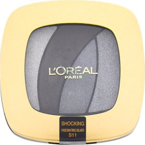 Loreal Paris Farbe Riche Les Ombres Lidschatten S11 Faszinierendes Silber 2,5 g