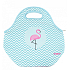 Albi Original Thermo Snackbeutel Flamingo, Konserven länger warm / kalt 30 x 27 x 18 cm