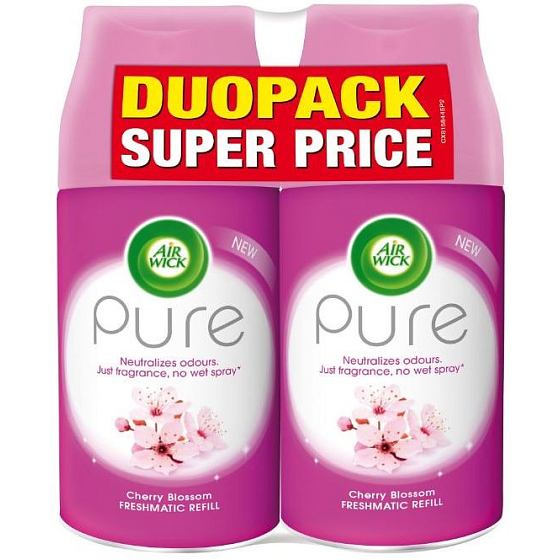 Air Wick FreshMatic Pure Cherry Blossom Lufterfrischer Nachfüllung 2 x 250 ml