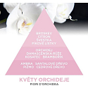 Millefiori Milano Go Fiori d Orchidea - Orchideenblüten Auto Duft schwarz riecht bis zu 2 Monaten 54 g