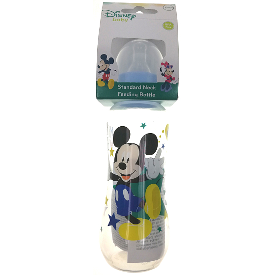 Disney Baby Mickey Mouse Babyflasche für Kinder ab 0 Monaten 250 ml