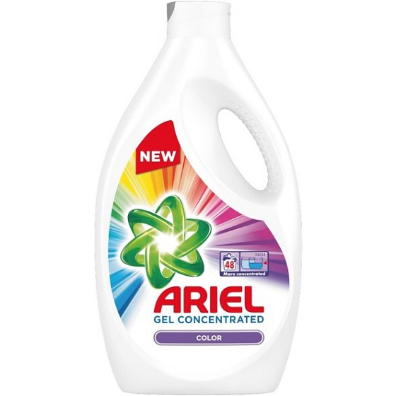 Ariel Color Flüssigwaschgel für farbige Wäsche 48 Dosen 2,64 l