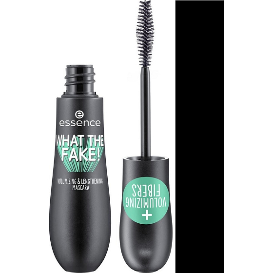 Essenz Was zum Teufel! Volumizing & Lengthing Mascara 01 Schwarz 16 ml