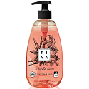Riva Lily und Vanille Cremiger feuchtigkeitsspendender, sanfter Flüssigseifenspender 500 g + Riva Wildfrucht Sanfter Flüssigseifenspender 500 g, Geschenkset