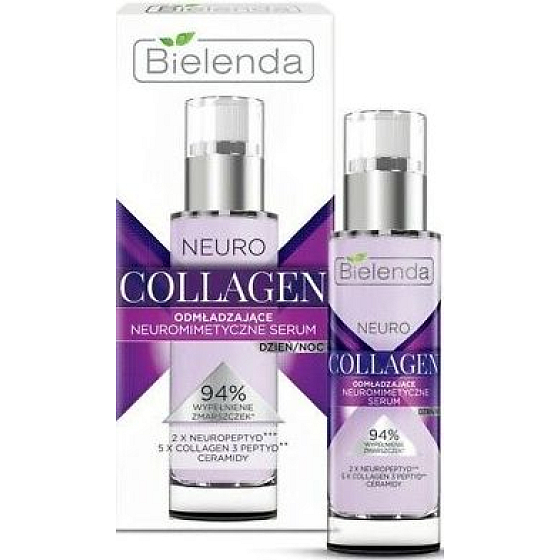 Bielenda Neuro Collagen verjüngt das Hautserum Tag / Nacht 30 ml