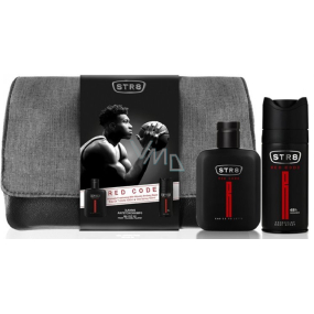 Str8 Red Code Eau de Toilette für Männer 50 ml + Deodorant Spray für Männer 150 ml + Etui, Geschenkset für Männer