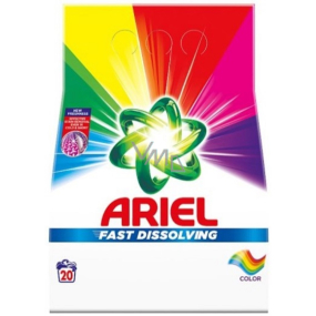 Ariel Fast Dissolving Color Waschpulver für Buntwäsche 20 Dosen 1,1 kg Ariel Fast Dissolving Color Waschpulver für Buntwäsche 20 Dosen 1,1 kg