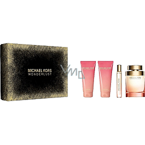 Michael Kors Wonderlust Parfumwasser für Damen 100 ml + Körperlotion 100 ml + Parfumwasser 10 ml, Geschenkset für Damen