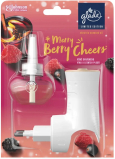 Glade Merry Berry Cheers mit Glühwein- und Beerenduft elektrischer Lufterfrischer mit Flüssignachfüllung 20 ml