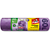 Fino Müllsäcke Zeus Flex Lavendel mit Zugband, 35 µ, 63 × 70 cm, 60 l, 8 Stk