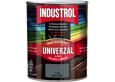 Industrol S2013 universell glänzender Oberlack für Metall und Holz, 1110 helle Graufarbe, 750 ml