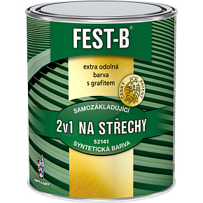 FEST-B S2141, Antikorrosionslack für Eisen, 0540 grün, 800 g