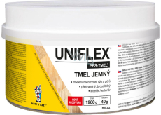 Uniflex PES-SPACHTEL feiner Spachtel für Metall, Stahl, Stein, Beton und Holz, 2 kg