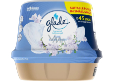 Glade Clean Linen vonný gel do koupelny, 180 g
