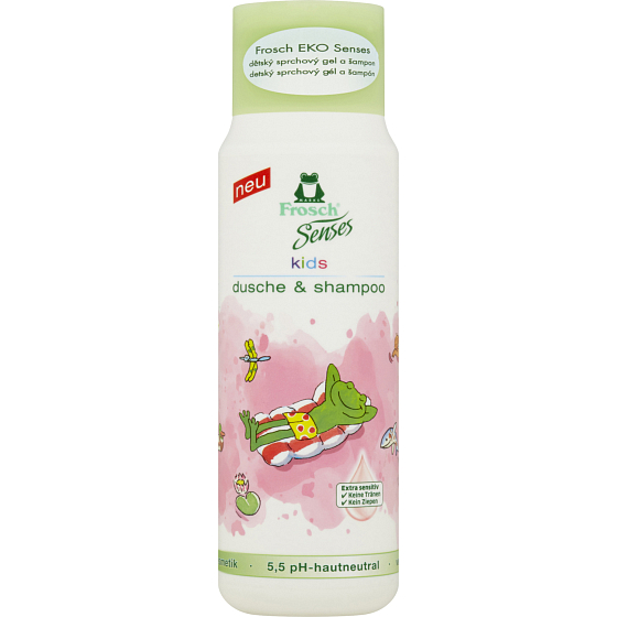 Frosch Eko Senses Kids Duschgel & Shampoo für Kinder, 300 ml