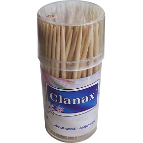 Clanax Zahnstocher doppelseitig Dose 150 Stück