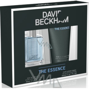 David Beckham Die Essenz Eau de Toilette 30 ml + Duschgel 200 ml, Geschenkset