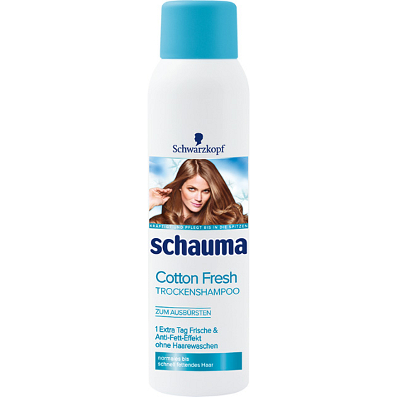 Schauma Cotton Fresh Trockenshampoo für fettiges Haar 150 ml Spray