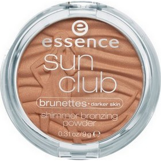Essence Sun Club Shimmer Bronzing Puder Shimmering Bronze Puder 20 Bräunungsgebräunt 9 g