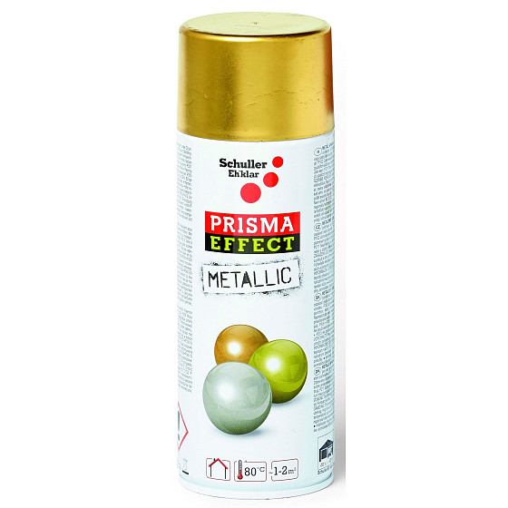 Schuller Eh klar Prisma Color Metallic Effect Acrylspray 91043 Metallic Gold 400 ml