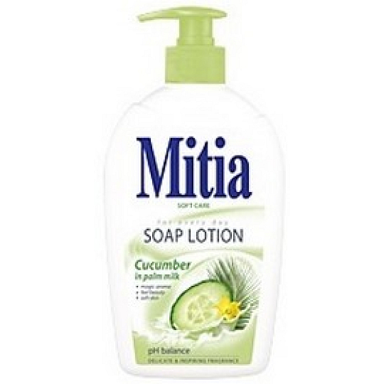 Mitia Gurke In Palmmilch cremiger Flüssigseifenspender 500 ml