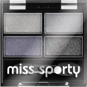 Miss Sports Studio Farbe Quattro Lidschatten 401 Smoky Blue Eyes 3,2 g