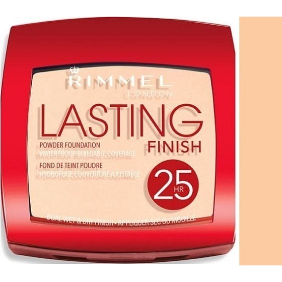 Rimmel London Lasting Finish Puder Foundation Puder 002 Soft Beige 7 g