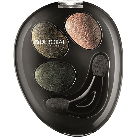 Deborah Milano Trio Hi-Tech Lidschatten Lidschatten 07 Green Chic 4,2 g