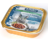 DR. Clauders Garnelen und Kabeljau mit Fleischstücken komplett Katzenfutter 100 g