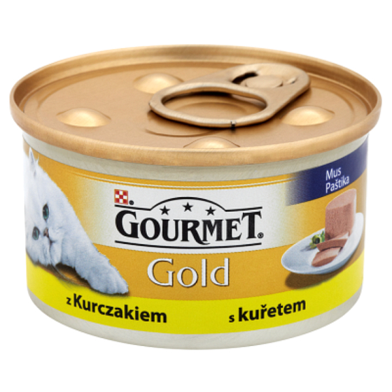 Gourmet Gold Cat Huhn zarte Dose für ausgewachsene Katzen 85 g