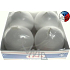 Lima Candle glatte weiße Kugel Durchmesser 60 mm 4 Stück