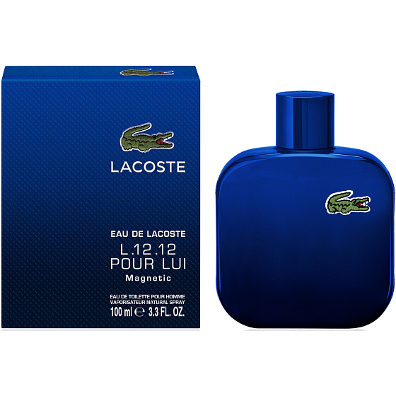 Lacoste Eau de Lacoste L.12.12 Gießen Sie Lui Magnetic Eau de Toilette für Männer 100 ml