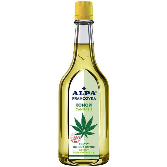 Alpa Francovka Hanf Cannabis alkoholischer Kräuterlösung 160 ml