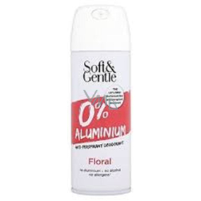 Soft & Gentle Floral Fresh Rose Antitranspirant Deodorant Spray für Frauen 150 ml