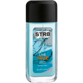Str8 Live True parfümiertes Deodorantglas für Männer 85 ml