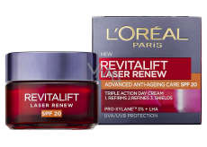 Loreal Paris Revitalift Laser Renew Advanced Anti-Aging Care SPF 20-Tage-Creme zur Faltenkorrektur 50 ml