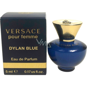 Versace Dylan Blue für Femme Eau de Parfum für Frauen 5 ml, Miniatur