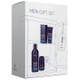Ziaja Men Feuchtigkeitsspendende Gesichtscreme 50 ml + Duschgel 300 ml + Antitranspirant Roll-on 60 ml, Kosmetikset