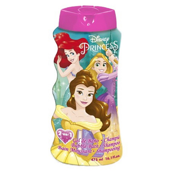 Disney Princess 2in1 Haar- & Körpershampoo & Babybadeschaum 475 ml