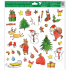 Fensterfolie ohne Kleber 30 x 33,5 cm Drei Geschenke. Box