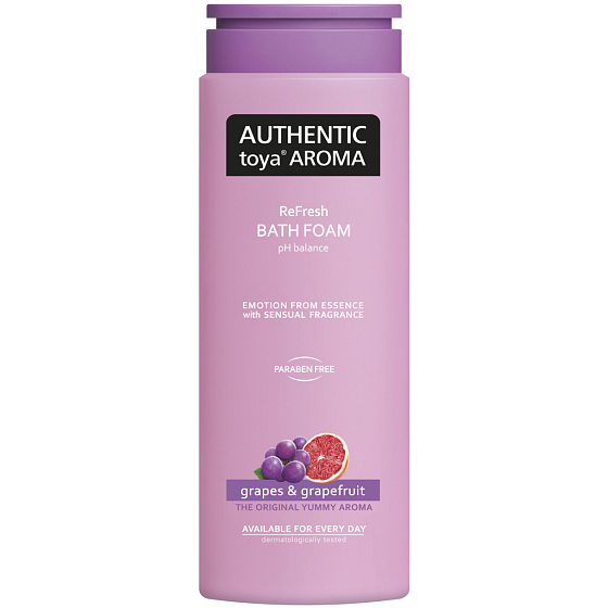 Authentischer Toya Aroma Trauben & Grapefruit Badeschaum 600 ml