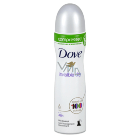 Dove Invisible Dry Antitranspirant Deodorant Spray für Frauen 75 ml