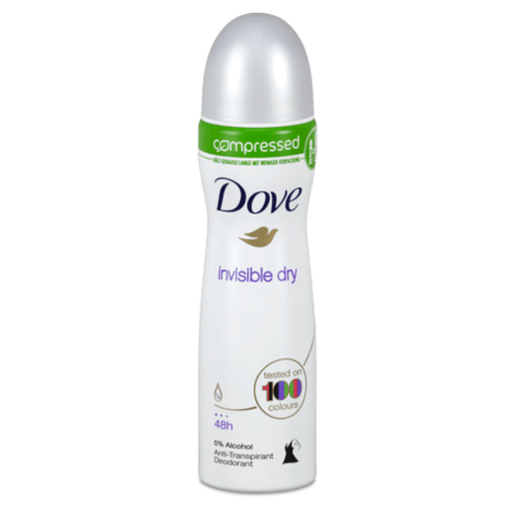 Dove Invisible Dry Antitranspirant Deodorant Spray für Frauen 75 ml