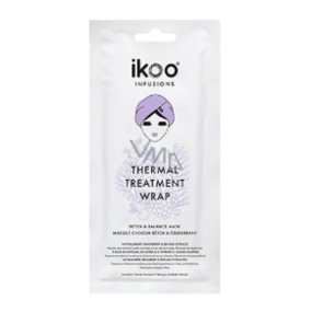 Ikoo Thermal Treatment Wrap Detox & Balance Wärmemaske in einer Kappe zur Entgiftung und Revitalisierung der Haare 1 Stück