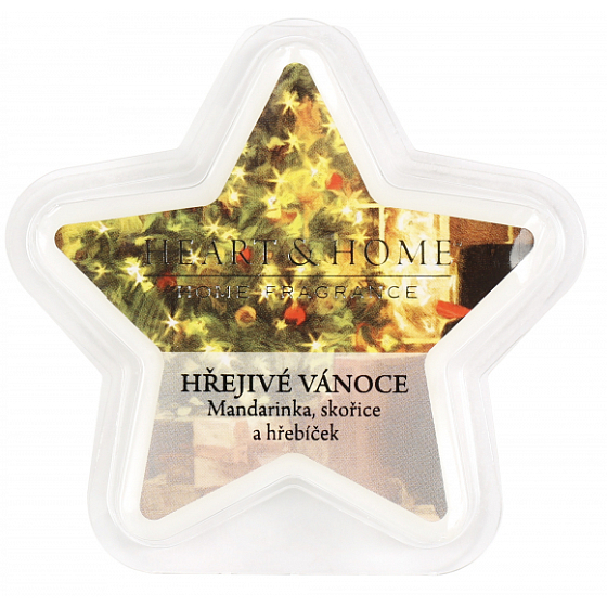 Heart & Home Warm Christmas Soy natürlich duftendes Wachs 27 g